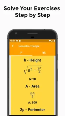GeometryMaster Solve Exercises android App screenshot 3